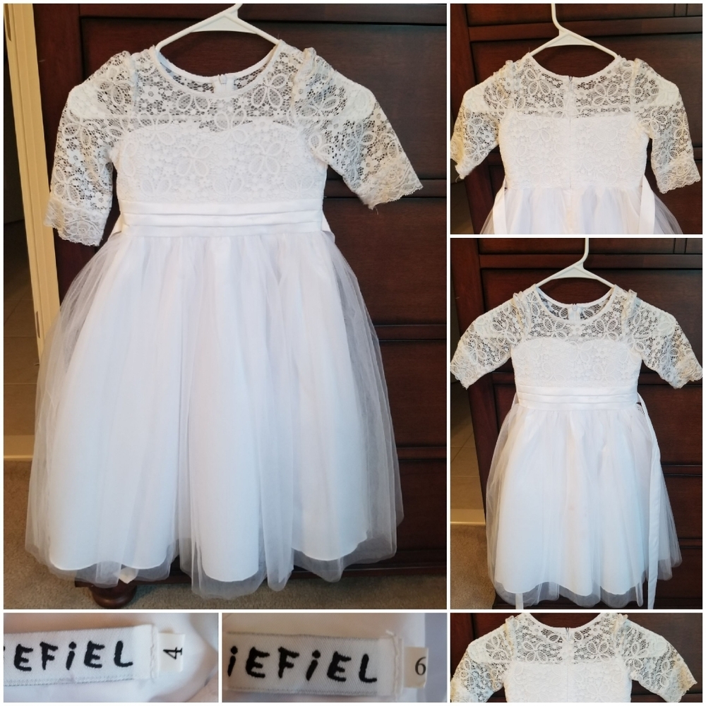 Flowergirl dress (sz 4)